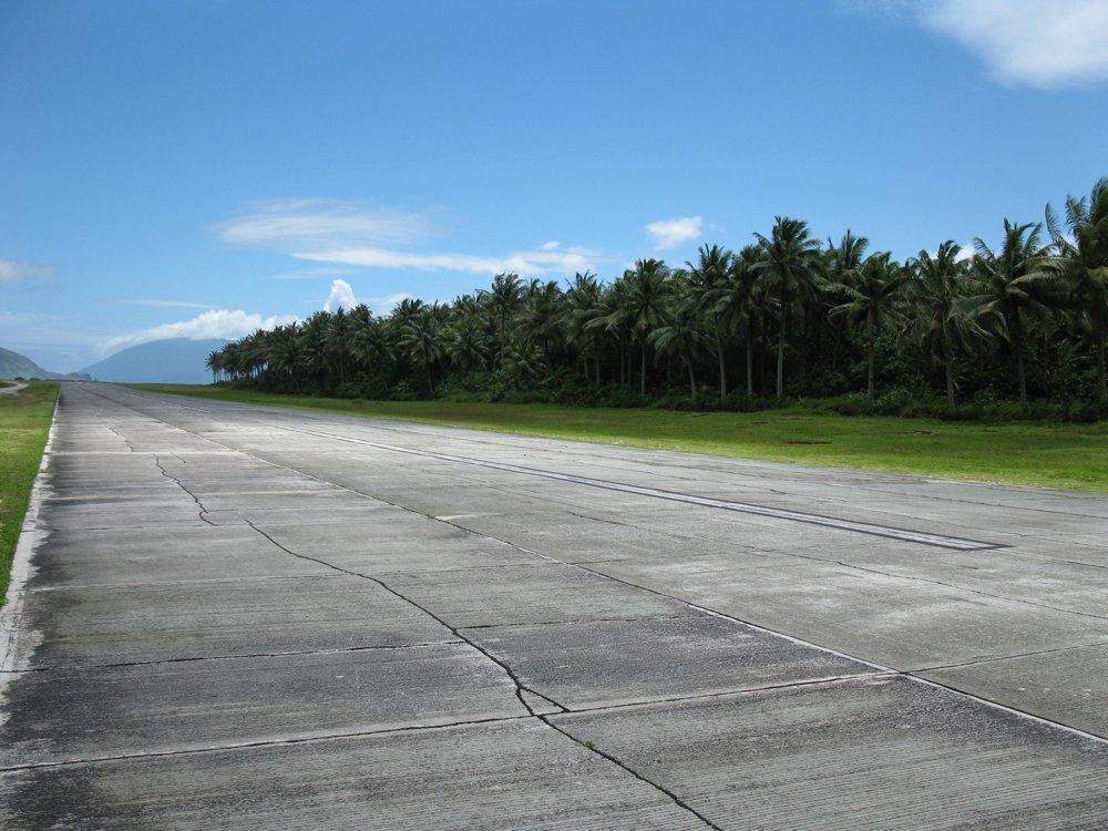 Ofu's airstrip<br/>